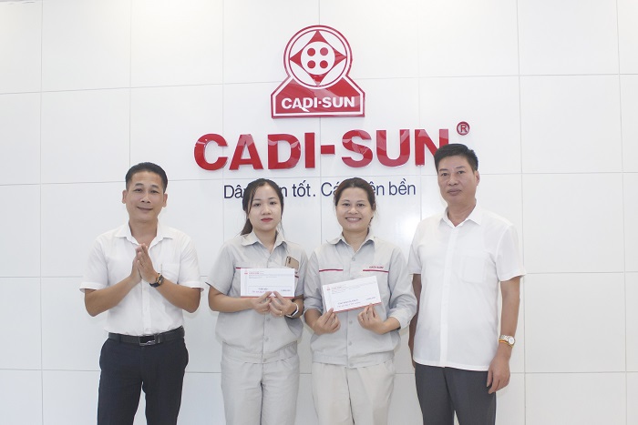 Trao giải cuộc thi Tôi là người CADI-SUN và Nét đẹp CADI-SUN online 2024